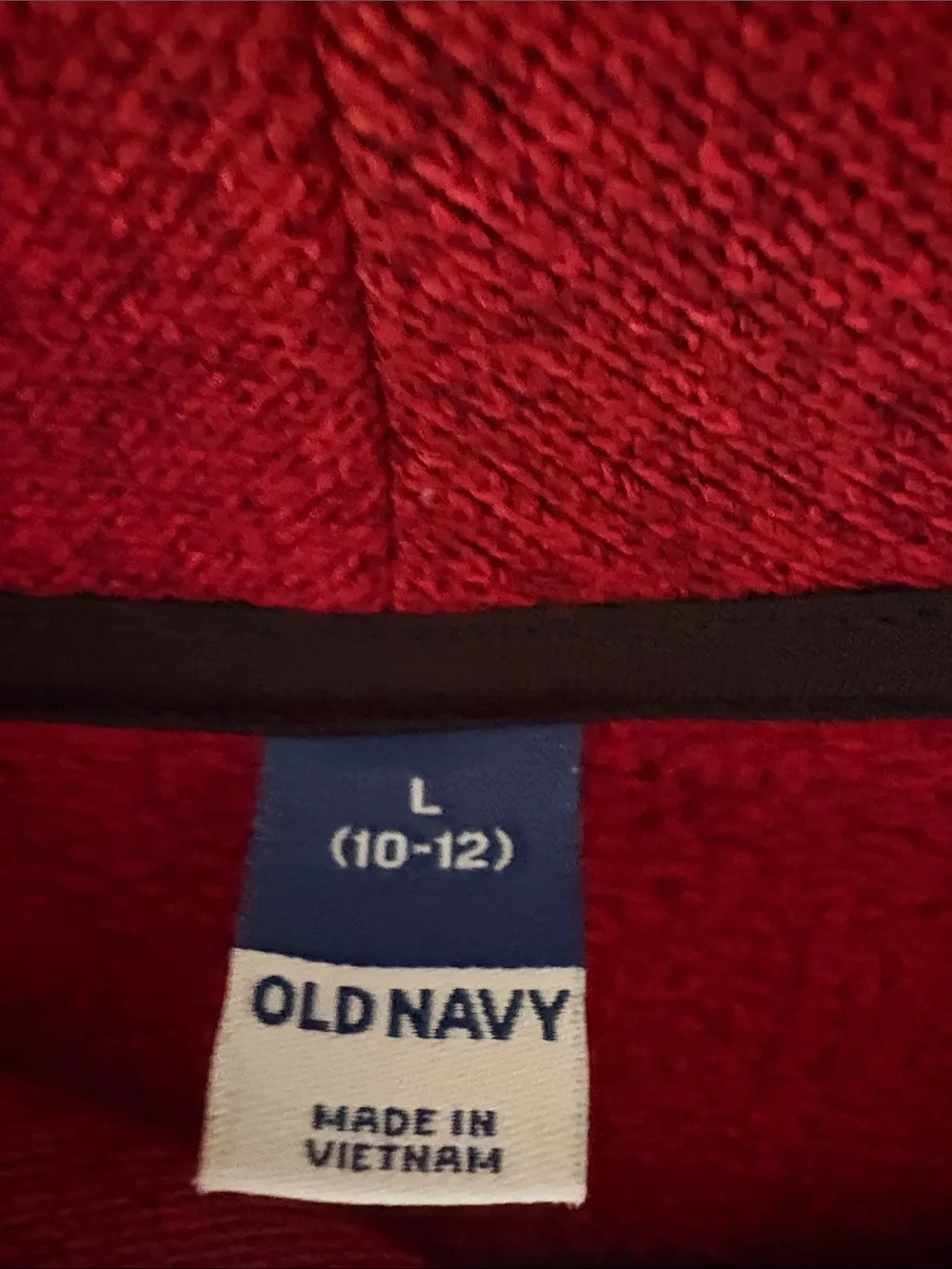 Old Navy Red Shawl-Collar Kids Sweater